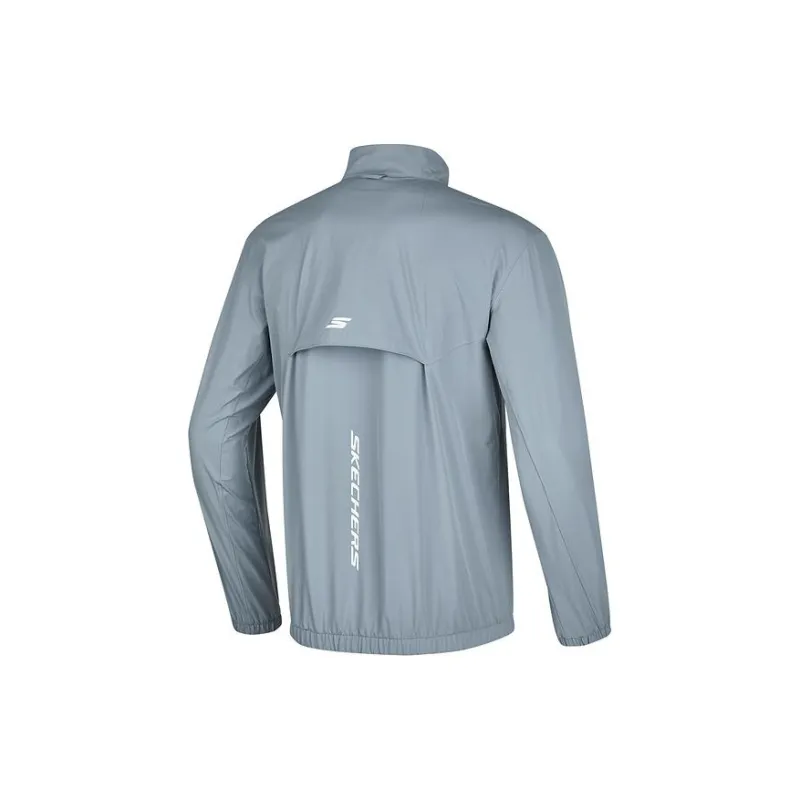 Skechers Jackets Coats Men's Trade Wind Gray-1