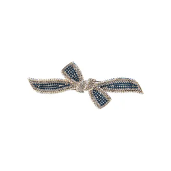 ROYALSASA Alloy, Faux Crystal Hair Clips Women's