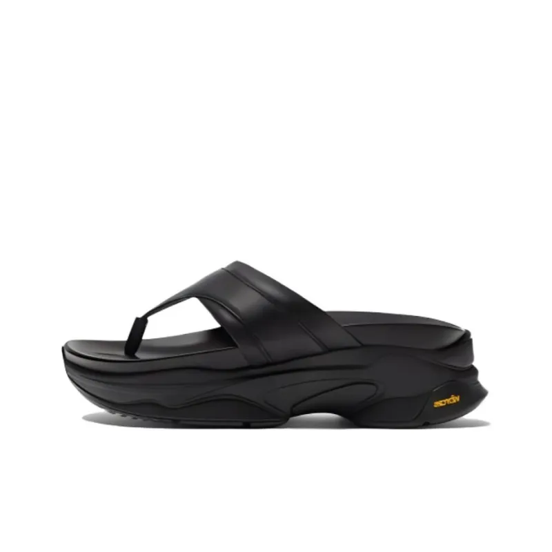 Vibram x ZARA Flip Flops Men's Black-0