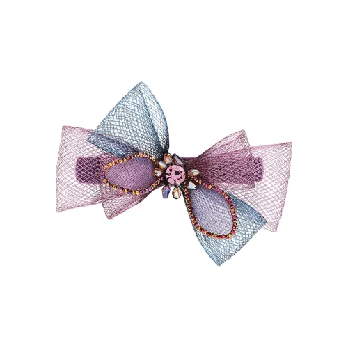 ROYALSASA Hair Clips Women's Pink Purple HFS2210064