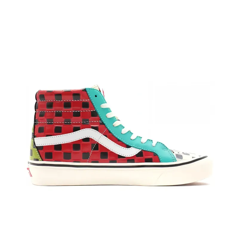 Vans SK8 Hi 38 DX Anaheim Factory-Multi-Color Checkerboard-1