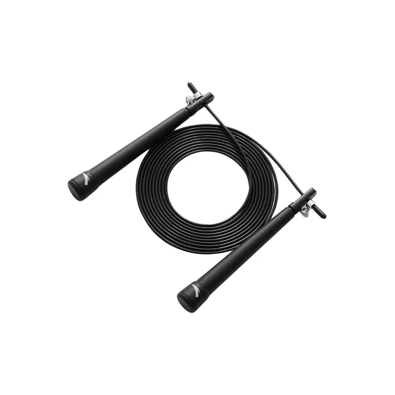 Anta Fitness Training Non Countable Jump Ropes Adults Twine Material PVC Steel Wire, Handle Material PP Black-0