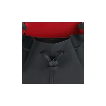 MANSUR GAVRIEL Leather Backpack Women's Black & Red