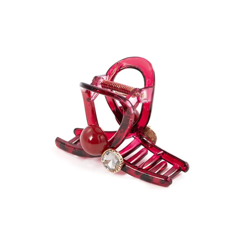 ZANC Acrylic Pearl Hair Clips Women's-6