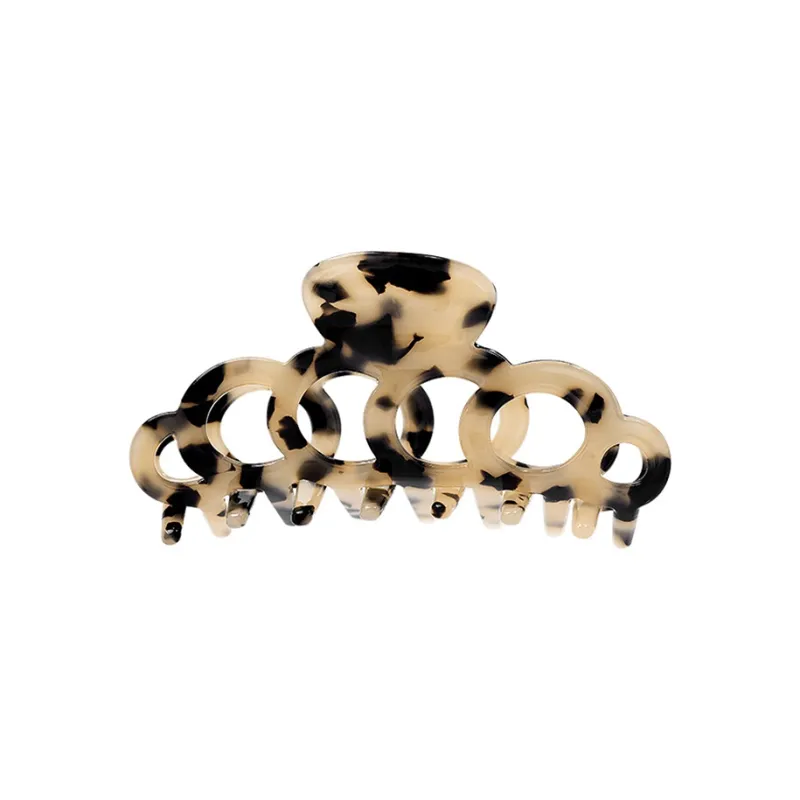 ROYALSASA Acetate Plate Hair Clips Women's-1