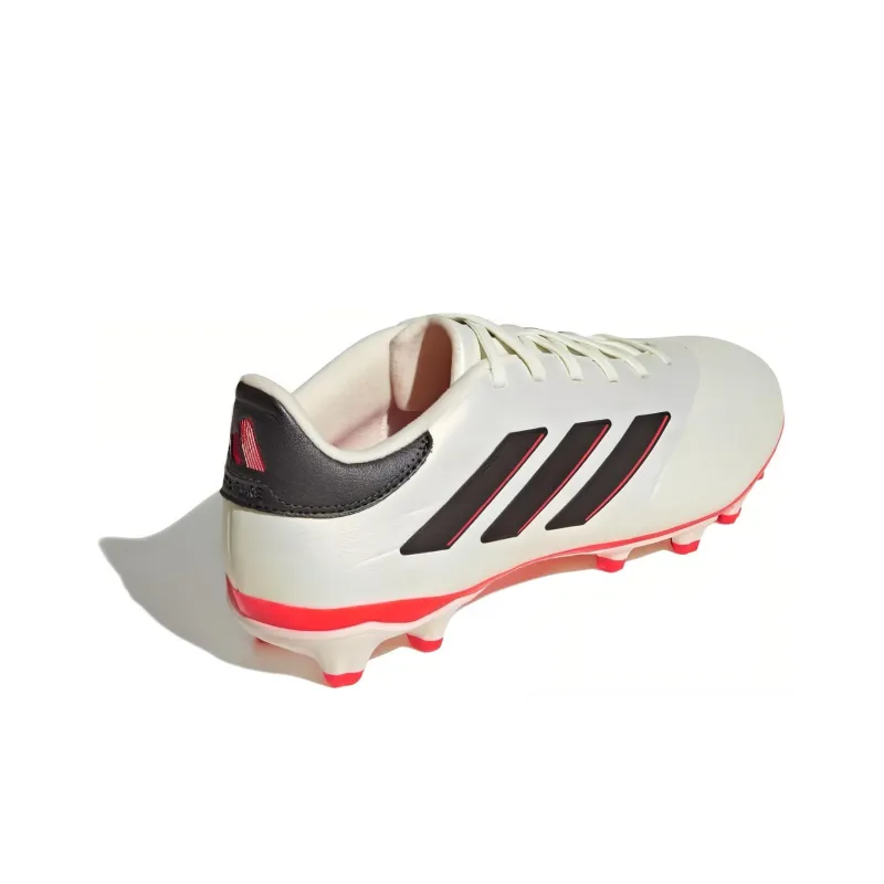 Adidas COPA PURE 2 Soccer Shoes Unisex Low Top White Red-3