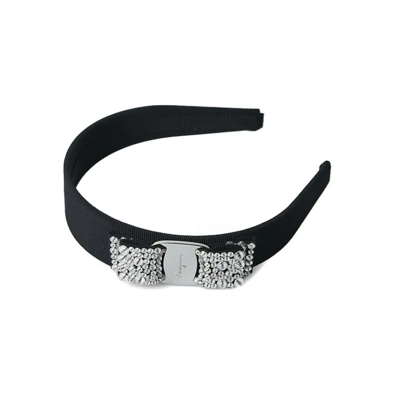Ferragamo Bow Embellished Hair Band-3
