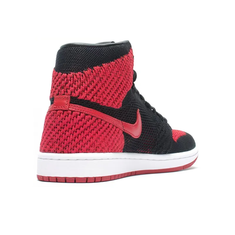 Jordan 1 Retro High Flyknit Bred GS-2