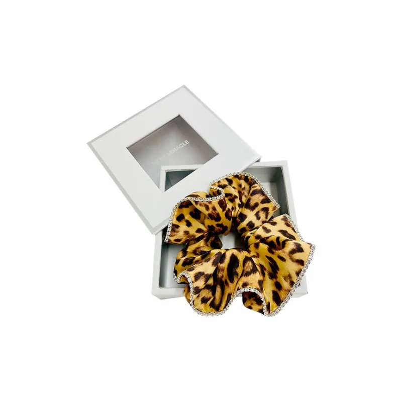 SILKY MIRACLE Hair Ties Women's Leopard Print Headband-1