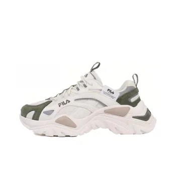 FILA Project 7 Casual Shoes Unisex Low-Top White/Olive Green