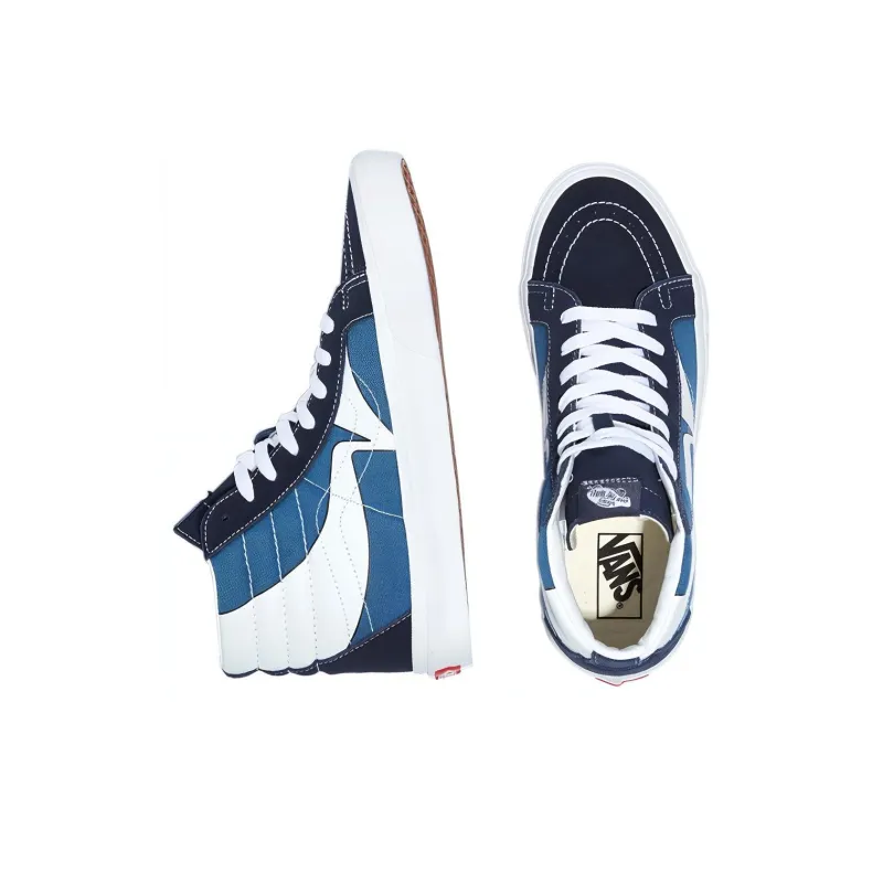 Sk8 Vans Hi Reissue 'Warp Parisian Night Navy'-3