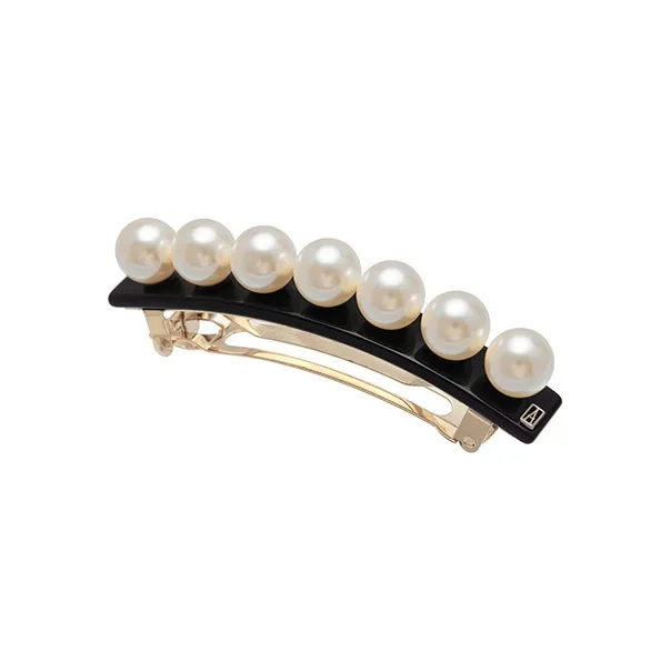 ALEXANDRE DE PARIS Jade Bead 8cm Hair Clip Headpiece Women's-2