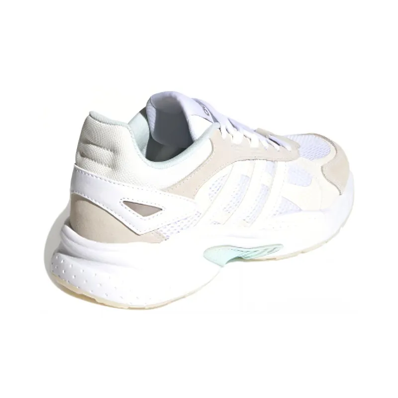 Crazychaos Adidas Neo Shadow 'White Grey' Women's-3