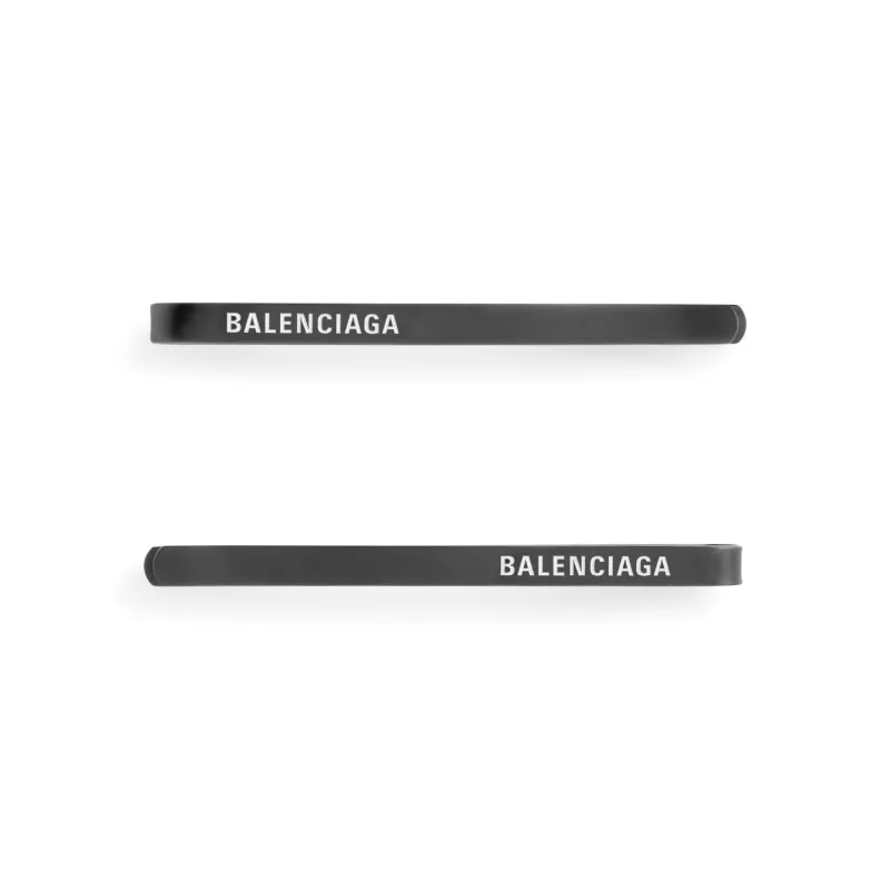Balenciaga Hair Clips Women's Black-0