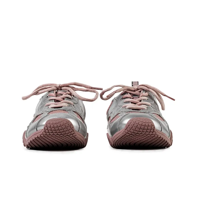 Wonderful Couple Anti-Slip Wear-Resistant Breathable Lightweight Low-Top Casual Shoes Women's Moonlight Silver-11