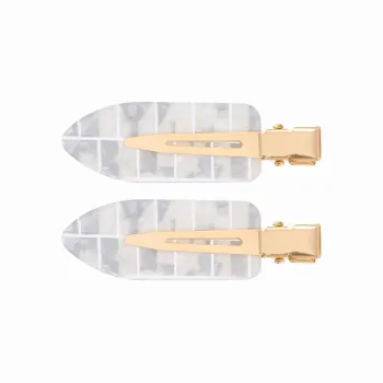 ZANC Acrylic Hair Clips Women's