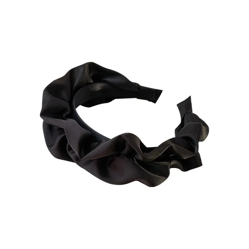 GIMK French Pleated Headband Women's-0