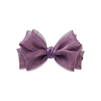 ROYALSASA Organza Hair Clips Women's
