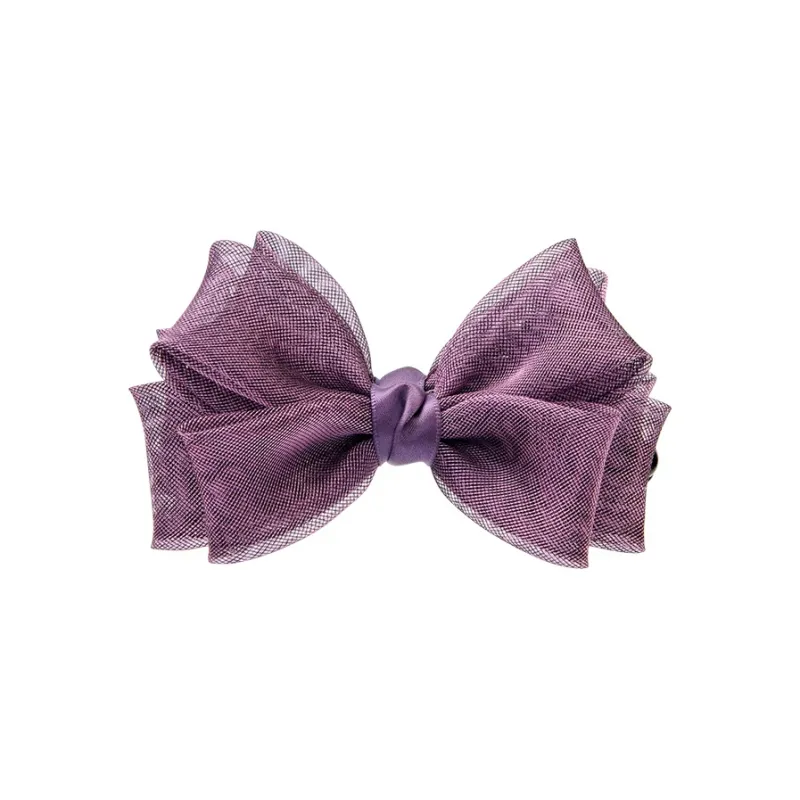 ROYALSASA Organza Hair Clips Women's-0