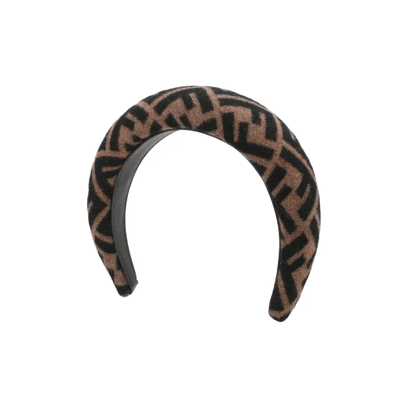 FENDI Cow Leather Headbands Women's-0
