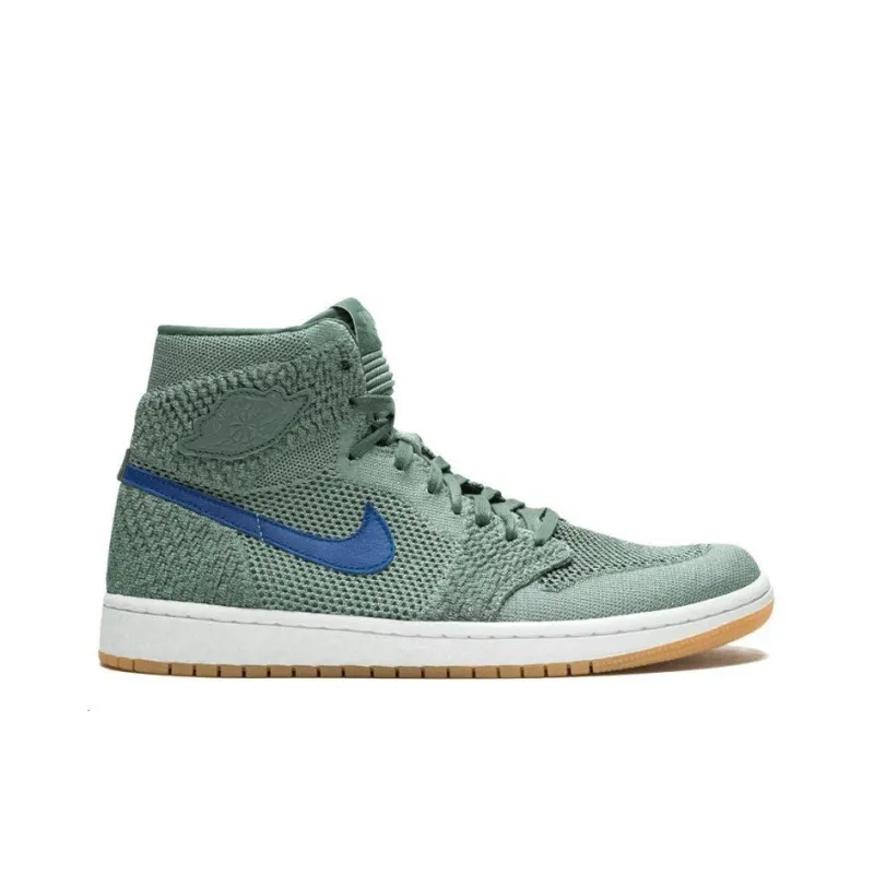 Jordan 1 Retro High Flyknit Clay Green-1
