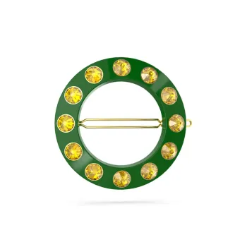 Swarovski Hair Clips Women's Green
