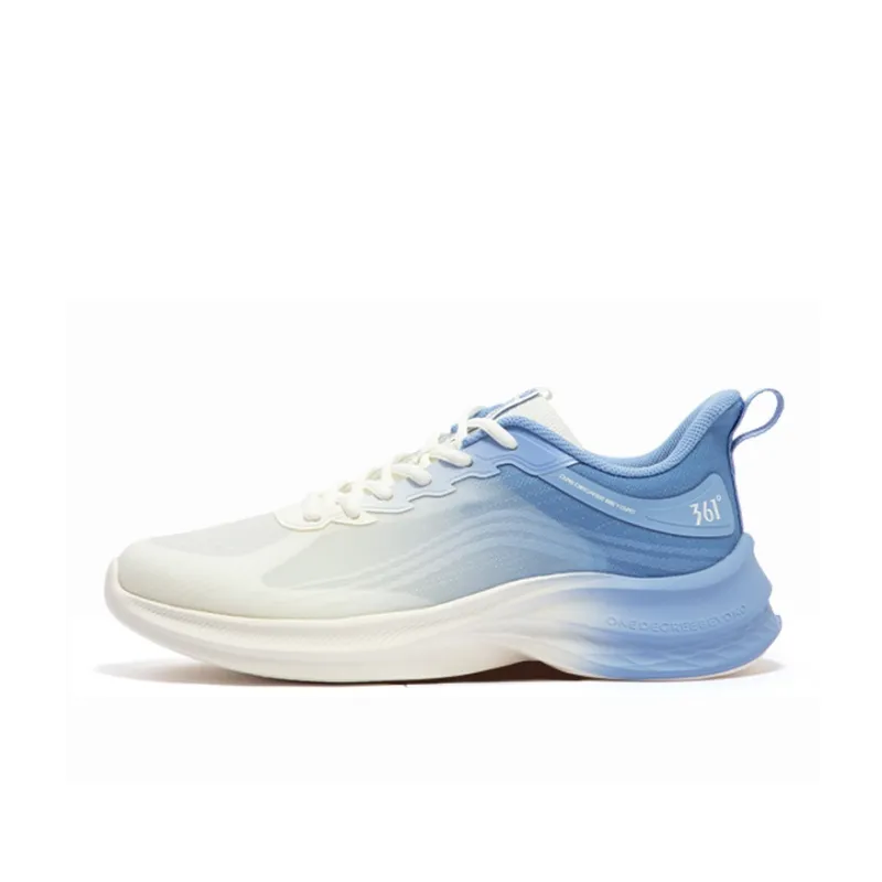 361° Shock Absorbers Slip Resistant, Abrasion Resistant, Breathable Low Top Casual Running Shoes Men's Sky Blue-0