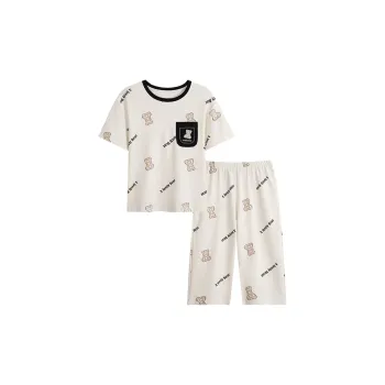 CAIHENGTONG Pajama Set Women's White