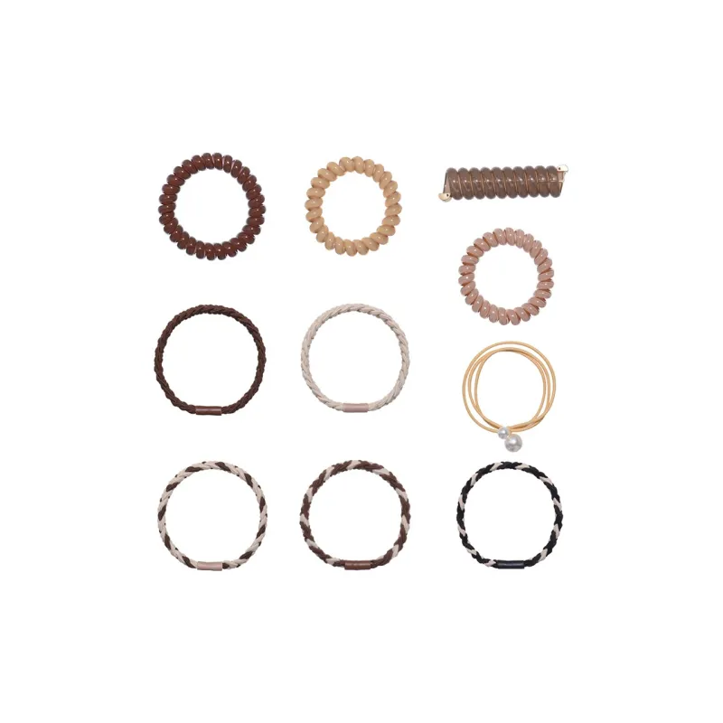 ROYALSASA Rubber Band Hair Tie Women's-0