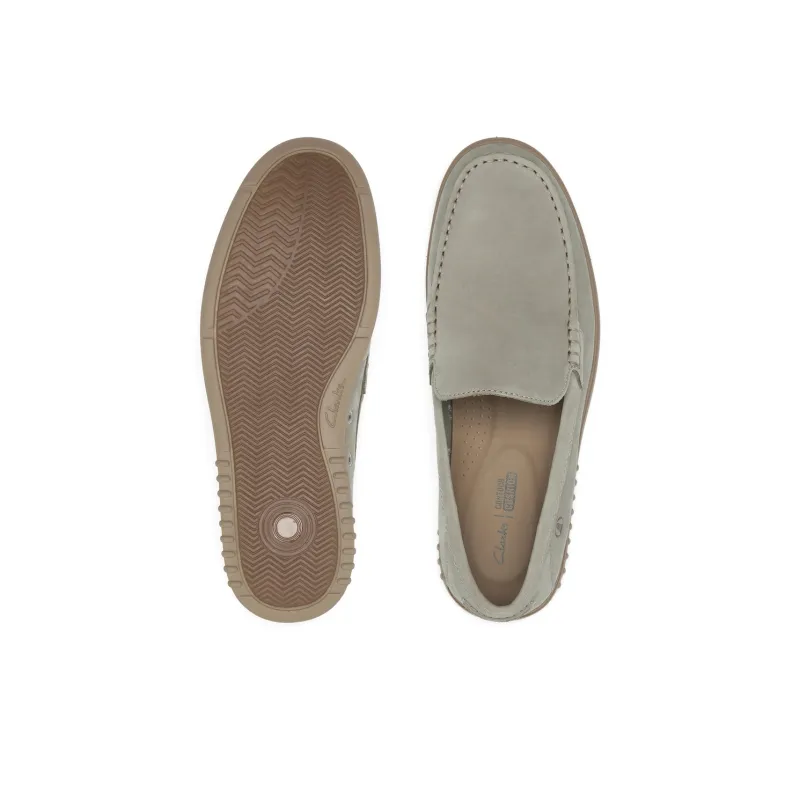 Clarks Loafers Men Gray-2