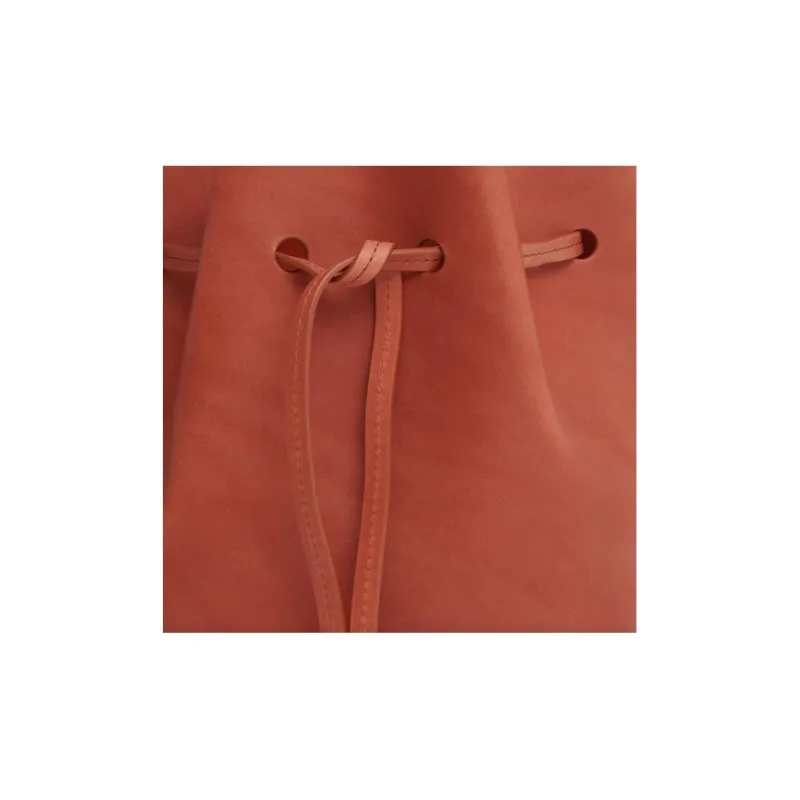 MANSUR GAVRIEL Plant Tanned Leather Bucket Bags Shoulder Bag Crossbody Bag Mini Women's Brick Red-3