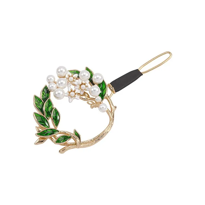 She's Hair Clips Women's Light Green-1