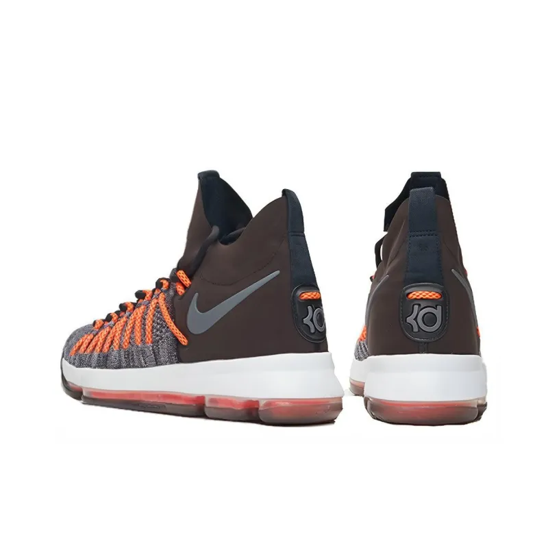 Nike Kd 9 Elite Dark Grey Hyper Orange-3