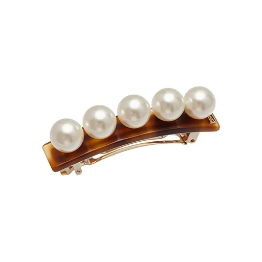 ALEXANDRE DE PARIS 6cm Jade Bead Hair Clip Top Clip Hair Accessories Women's-11