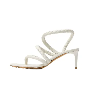 Bottega Veneta One Strap Sandals 6cm Women's White