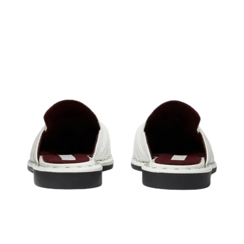 Stella McCartney Studded Faux-leather Mules-4
