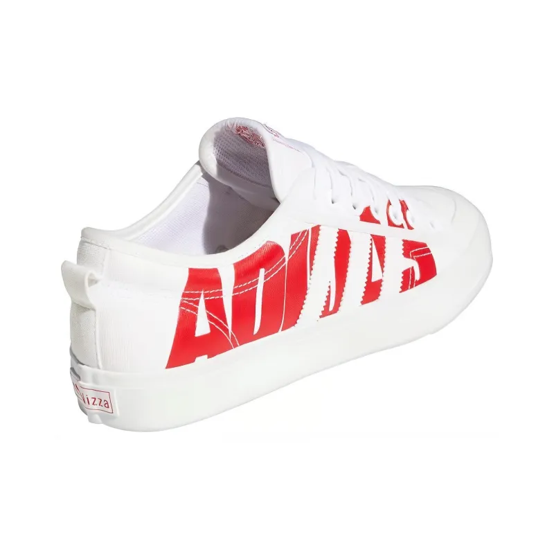 Adidas Originals Nizza Trefoil 'White Red' Women's-3