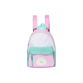 Converse Polyester Backpack Medium Size Women's Pure White