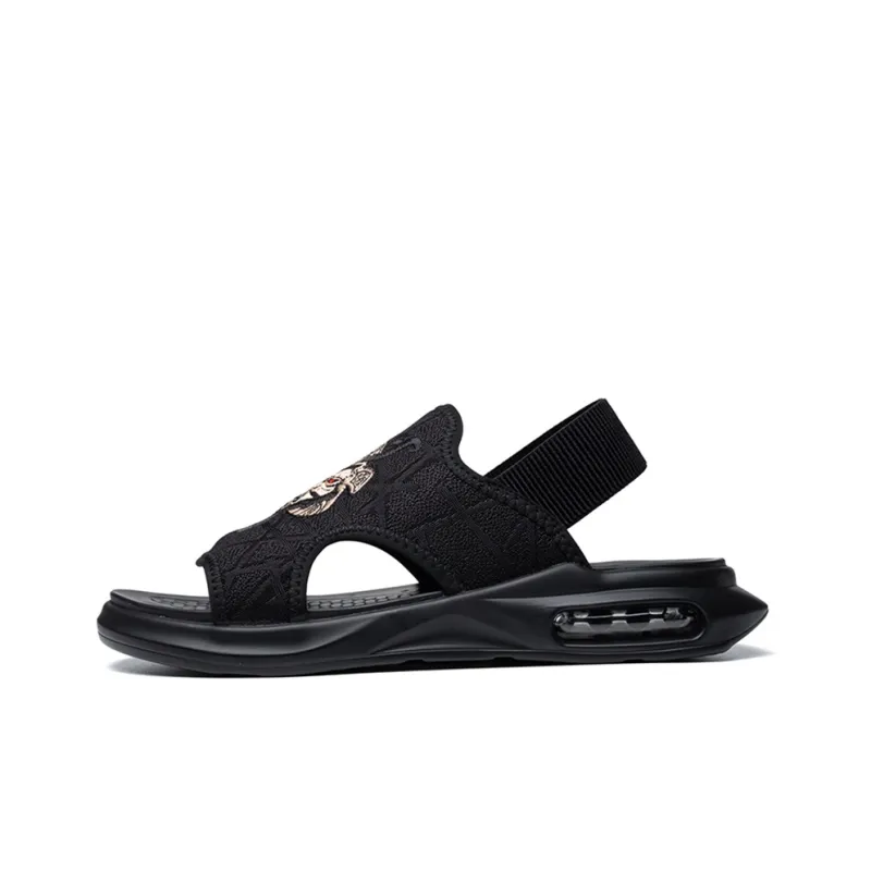 Help Beach Sandals Men Black-0