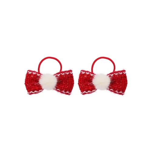 ROYALSASA Cotton Linen Blend, Sequins Hair Tie Kids'