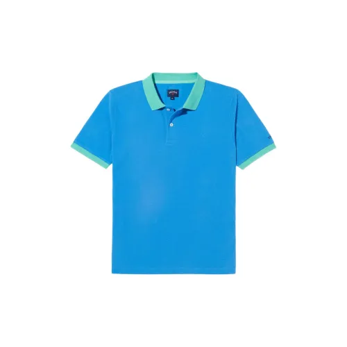 NOAH Polo Shirts Unisex Blue