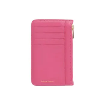 MANSUR GAVRIEL Calfskin Card Holder Women's Peach Pink