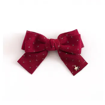 SENDME Corduroy Hair Clips Women's