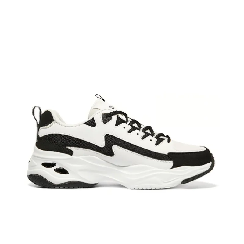 Skechers D'Lites 4.0 'Black White'-1