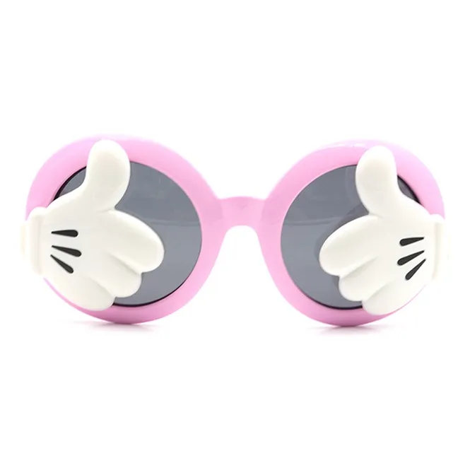 Disney Mickey Series TPEE Irregular Shape Sunglasses Kids' Pink Blue Red-15