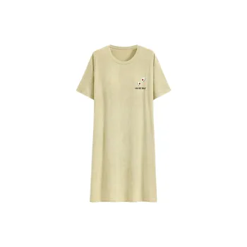 MADALLO Nightgown Women's Yellow Green