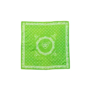 HUMAN MADE Silk Scarves Unisex Green