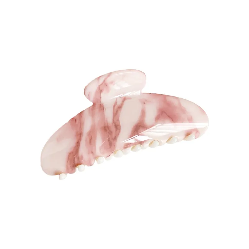 Kelanxi Resin Hair Clips Women's Pink/Gray/Blue-0
