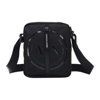 ARMANI EXCHANGEAE Fabric Shoulder Bag, Crossbody Bag Regular Men's Black