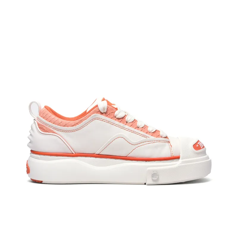 UNNAMED FORCES Skateboard Shoes Unisex Low Top White-1